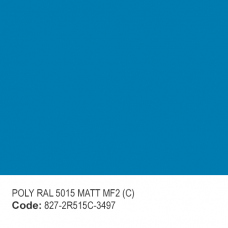 POLYESTER RAL RAL 5015 MATT MF2 (C)